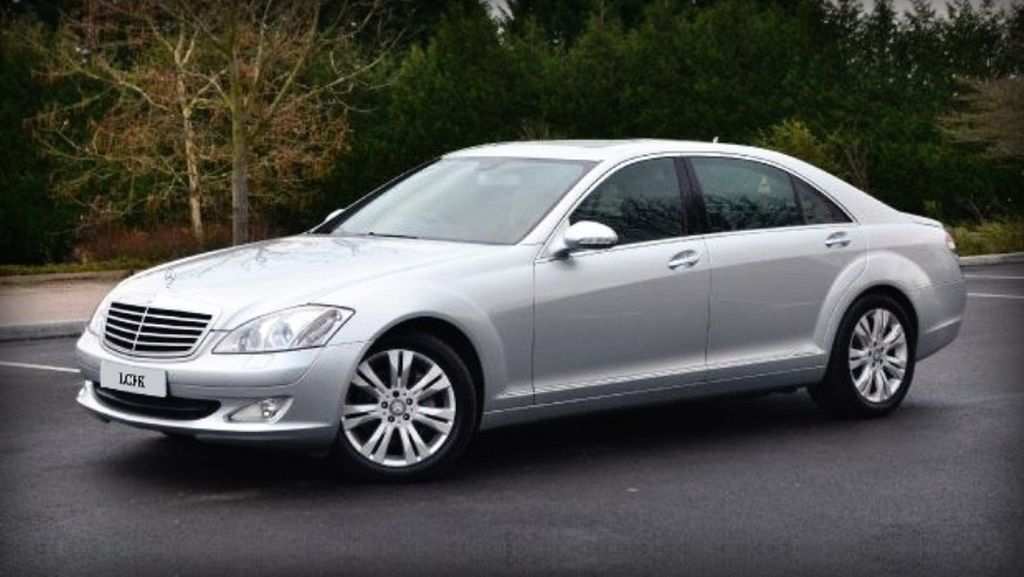 Wedding mercedes s class #4