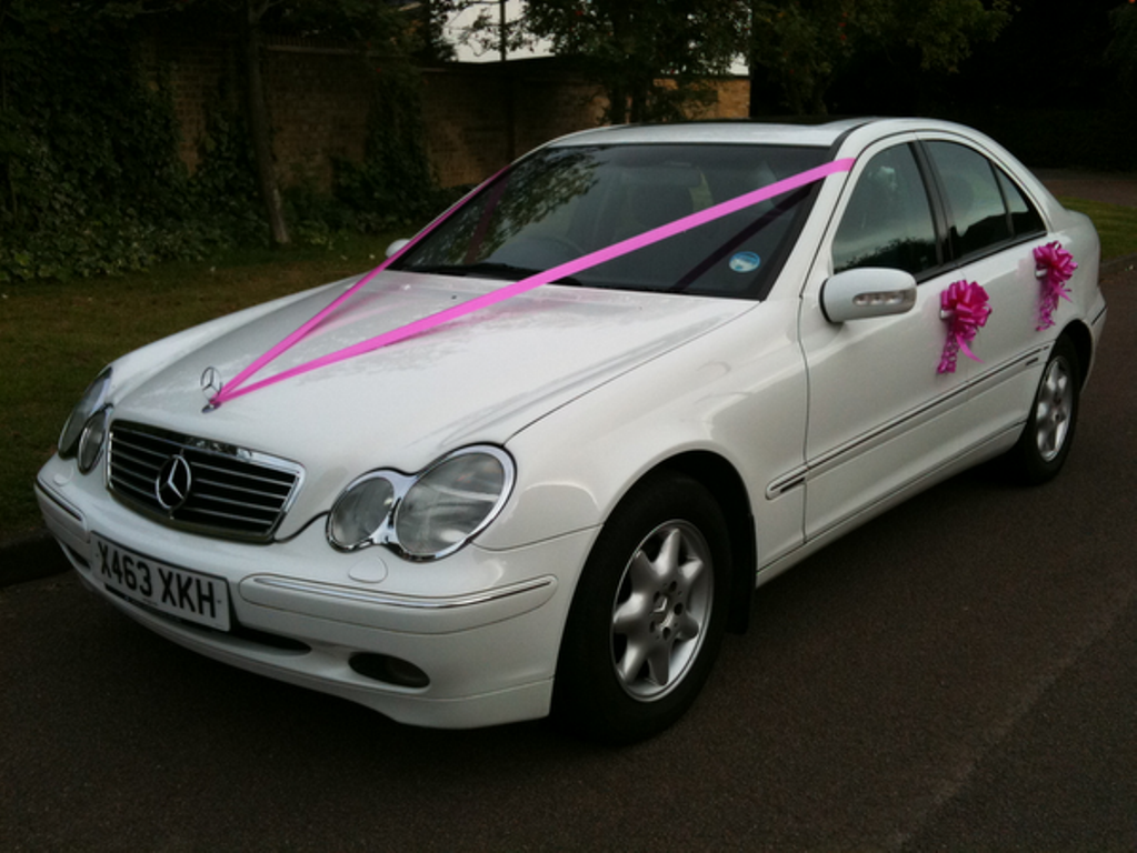 Mercedes benz wedding car kent