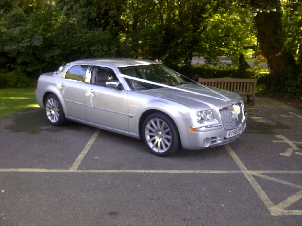 White chrysler wedding car melbourne #3