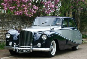 Bentley wedding car