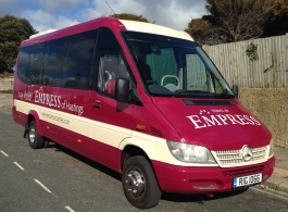 Mini bus wedding hire in Tunbridge Wells