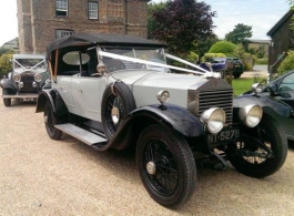 1923 Vintage Rolls Royce for wedding hire in Biddenden