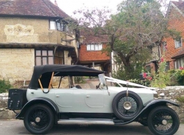 Rolls Royce Tourer for weddings in Dover