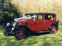 1930s Rolls Royce for weddings in Basingstoke