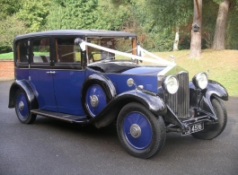 Vintage Rolls Royce for weddings in Farnham