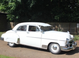 Classic 1950 Chevrolet for weddings in London