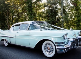 1950s American car for weddings in Ascot