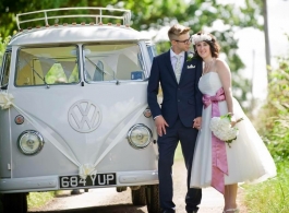 VW Campervan for weddings in Milton Keynes