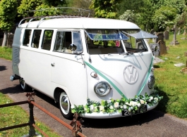 1959 VW Campervan for wedding hire in Guildford