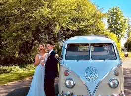 Splitscreen Campervan for weddings in Braintree