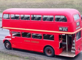 Red Routemaster bus for weddings in Aylesbury