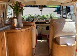 Campervan for wedding hire in Chichester