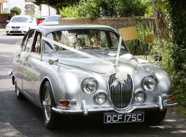 Classic 1964 Jag S Type for weddings in Brighton