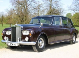 Classic Rolls Royce Phantom for weddings in Richmond