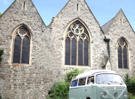 1972 Campervan for weddings in London