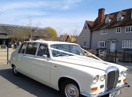 Daimler wedding car hire in Rochford