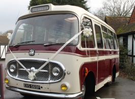 Vintage wedding coach for hire in Bexhill