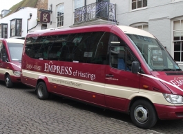 Mini buses for weddings in Eastbourne