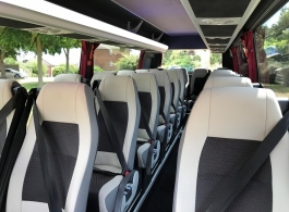 Executive mini buses for weddings in Rye