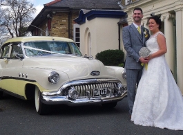 1951 classic Buick for weddings in Billericay