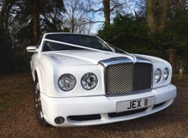 Bentley Arnage for weddings in Bournemouth