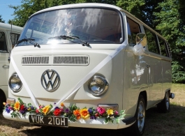 VW Campervan for weddings in London