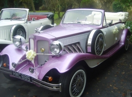 Beauford wedding car for weddings in Hampshire