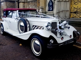 White Beauford for weddings in London