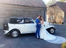 White Beauford for weddings in Maidstone