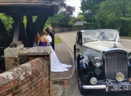 Classic Bentley for weddings in Windsor