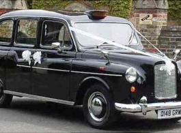 Classic Taxi wedding car hire in Farnborough