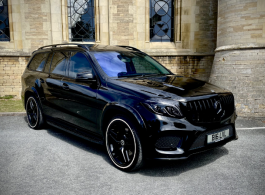Black Mercedes for weddings in Peterborough