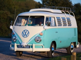 1967 VW Campervan for weddings in Fareham