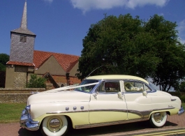 1950s Buick Sedan for weddings in Essex