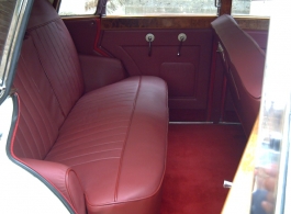 Classic Armstrong Siddeley Sapphire wedding car hire in East Grinstead