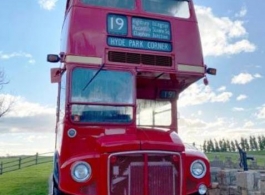 Red London Bus for wedding hire in Bridgwater