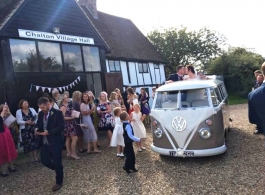 VW Splitscreen Campervan for weddings in Wellingborough