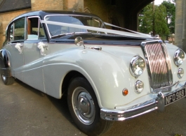 Classic Armstrong wedding car for hire in Maidstone