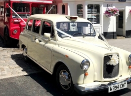 White London Taxi wedding car hire in Farnham