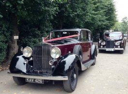 Rolls Royce wedding car in Woking
