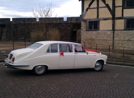 Classic Daimler for weddings in Southampton