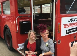64 seat Red London Bus for weddings in Windsor