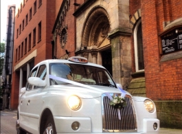 Manchester White wedding Taxi for hire