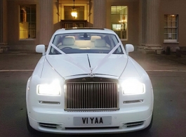 Rolls Royce Phantom wedding car hire in Wembley