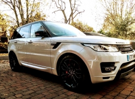 Range Rover Sport for wedding hire in London