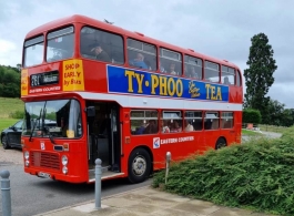 Double deck bus for wedding hire in  Worcester