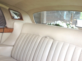 Classic White Rolls Royce for weddings in Brighton