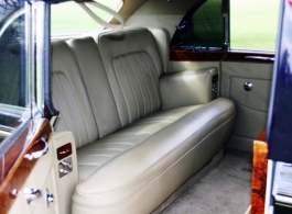 Classic 1960s Rolls Royce for weddings in Chertsey