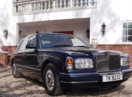 Classic Rolls Royce for weddings in Camberley