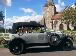 Vintage Rolls Royce wedding car hire in Hastings